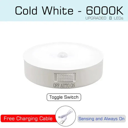 Motion Sensor Light USB Rechargeable Night Light LED Lamp OrdexHome.com