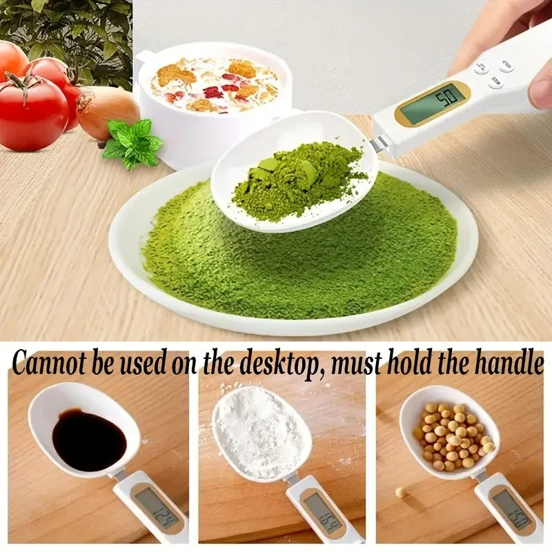 Electronic Kitchen Scale 500g 0.1g LCD Digital Measuring Food Flour Digital Spoon Scale Mini Kitchen Tool for Milk Coffee Scale OrdexHome.com