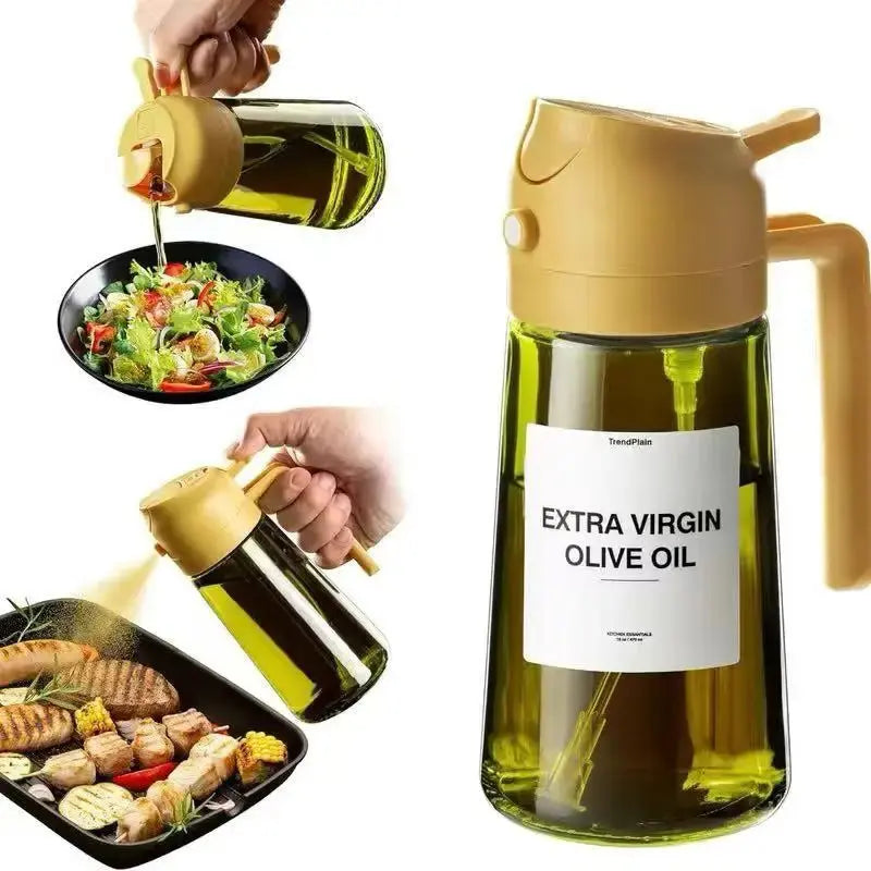 470 ML Dark Glass Oil Sprayer Bottle OrdexHome.com
