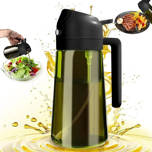 470 ML Dark Glass Oil Sprayer Bottle OrdexHome.com