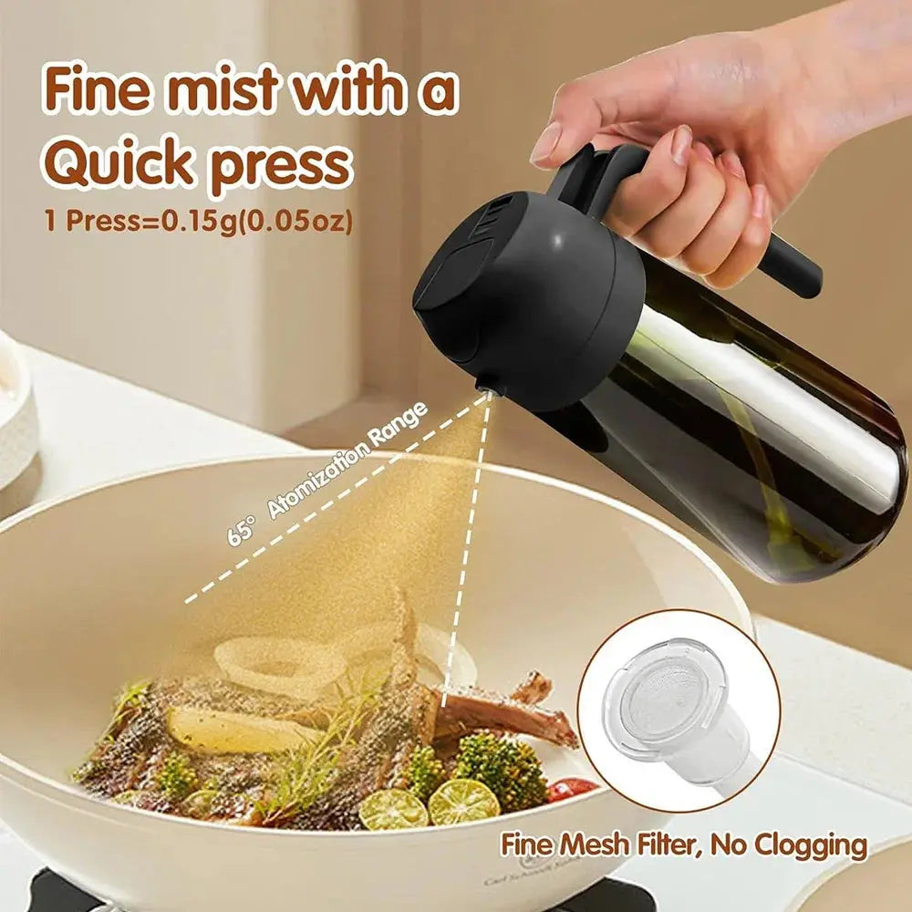 470 ML Dark Glass Oil Sprayer Bottle OrdexHome.com
