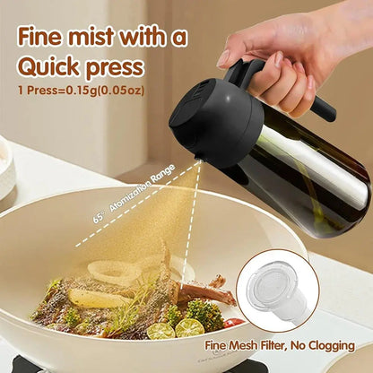 470 ML Dark Glass Oil Sprayer Bottle OrdexHome.com
