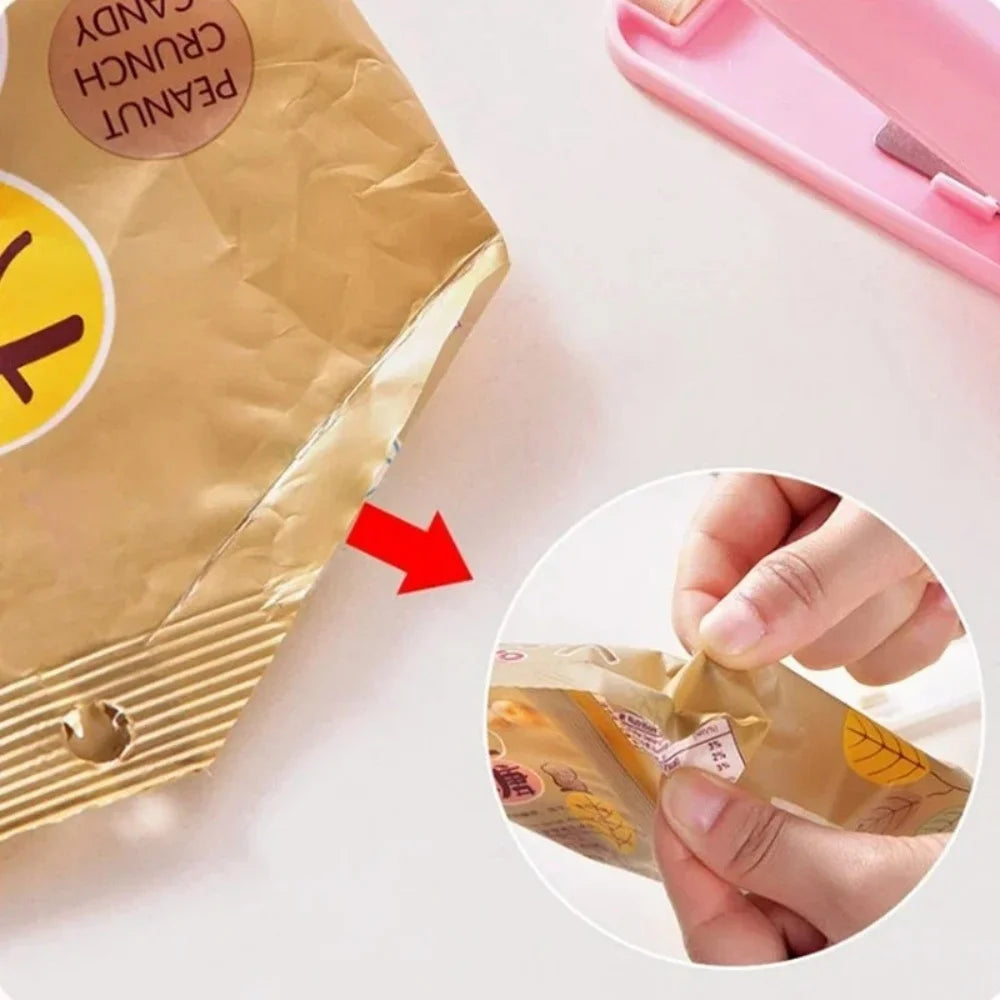 Mini Heat Bag Sealing Machine Plastic Food Bag OrdexHome.com