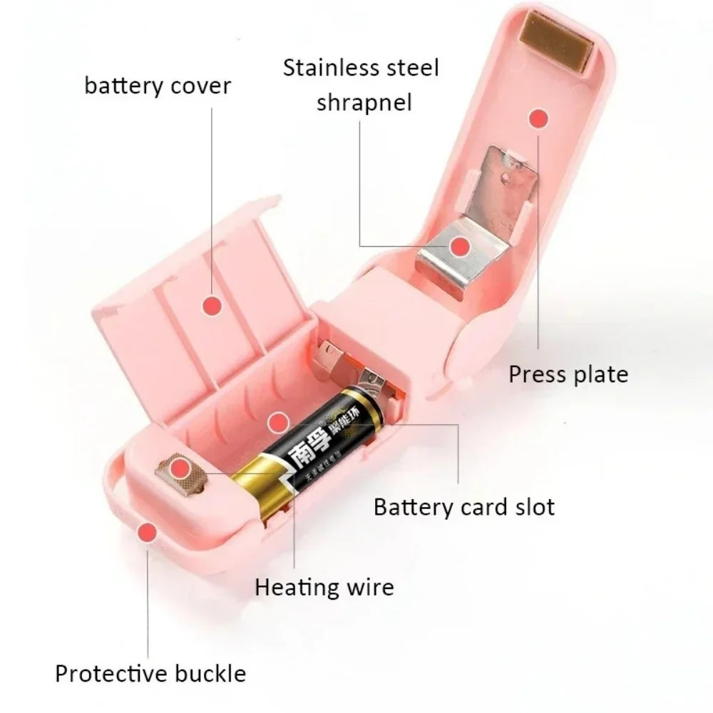 Mini Heat Bag Sealing Machine Plastic Food Bag OrdexHome.com