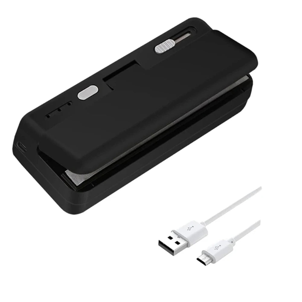 Mini Sealer Plastic Bag Sealing - USB Rechargeable OrdexHome.com