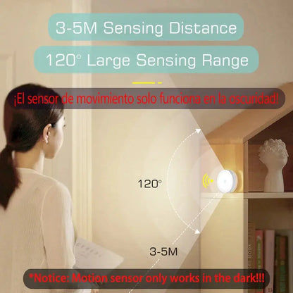 Motion Sensor Light USB Rechargeable Night Light LED Lamp OrdexHome.com
