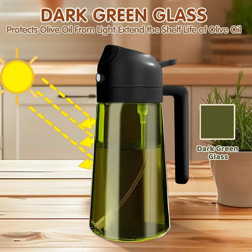 470 ML Dark Glass Oil Sprayer Bottle OrdexHome.com