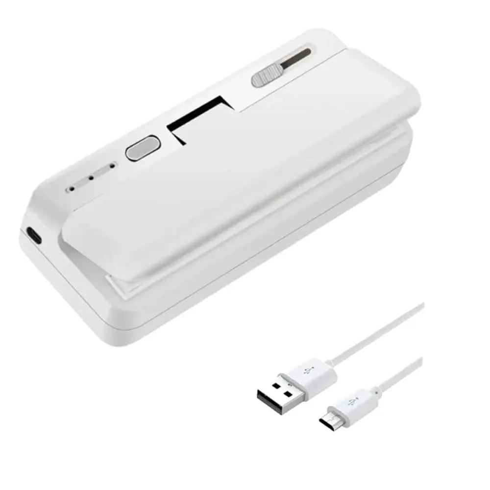 Mini Sealer Plastic Bag Sealing - USB Rechargeable OrdexHome.com