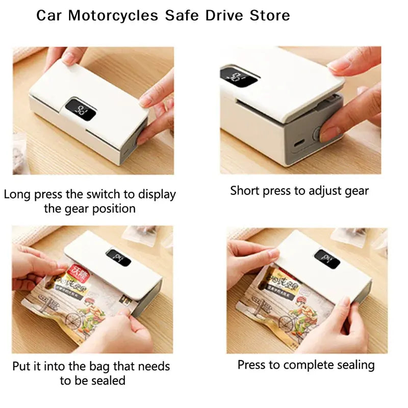 Mini Bag Sealer - Rechargeable OrdexHome.com
