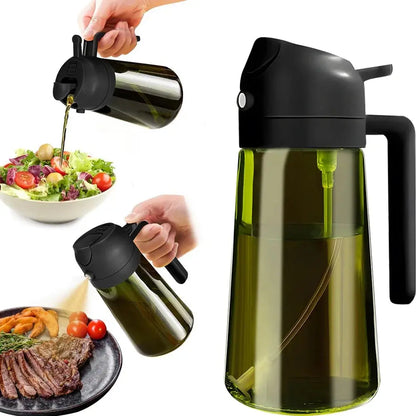 470 ML Dark Glass Oil Sprayer Bottle OrdexHome.com